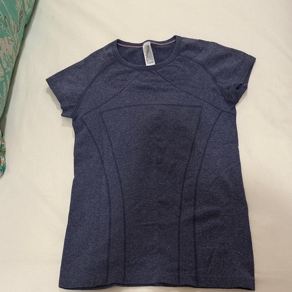 Women's/ Girls Ivivvia Swiftly Tech Blue Athletic Top